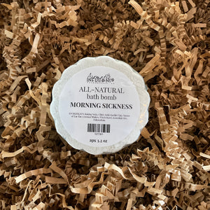 Morning Sickness Aromatic Bath Bomb