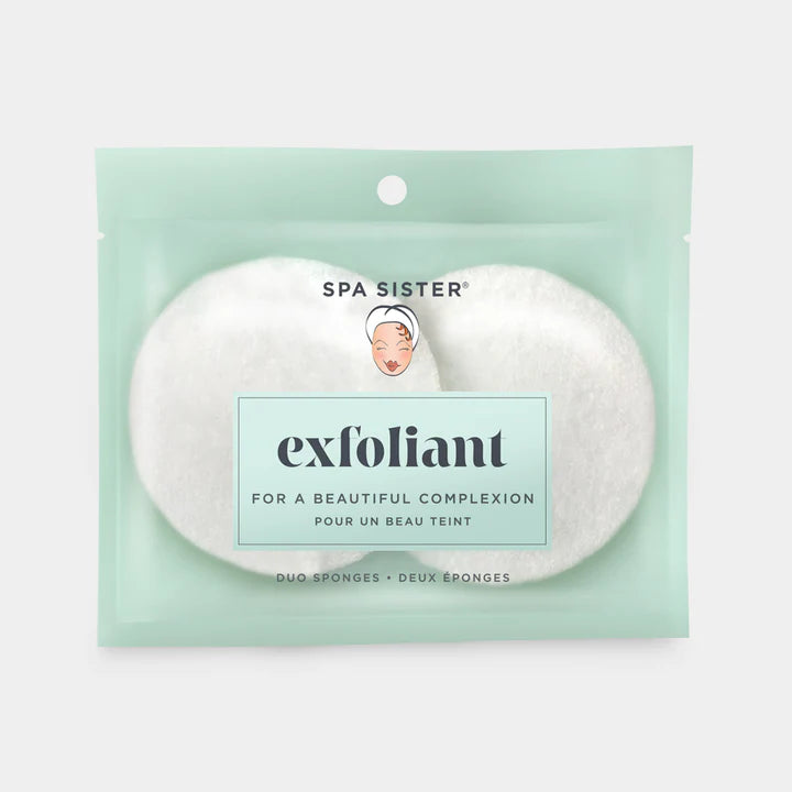 2 pack Duo Facial Sponges Rounds
