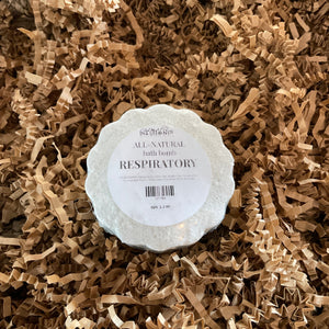 Respiratory and Congestion Aromatic Bath Bomb