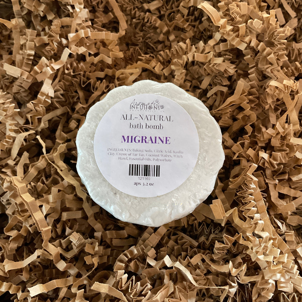 Migraine Aromatic Bath Bomb