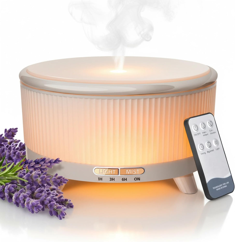 Minimalist 500ml Essential Oil Diffuser – Aromatic Infusions