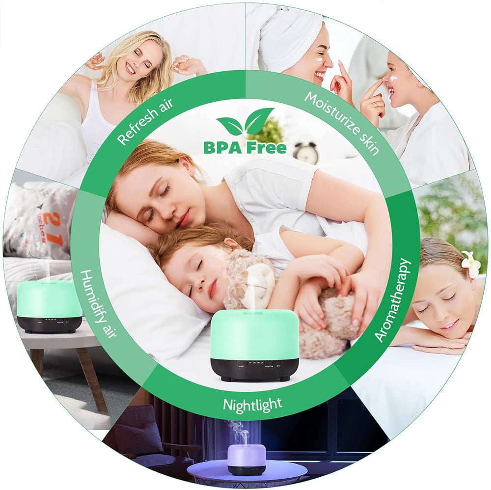 Moisturnt Essential Oil Diffuser 500ml w/Remote