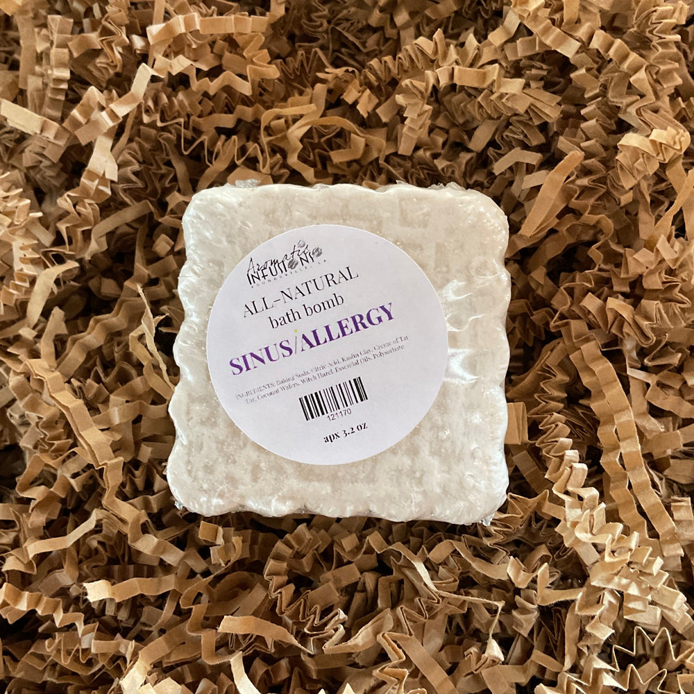 Sinus and Allergy Aromatic Bath Bomb