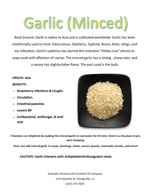 Garlic, Minced OR