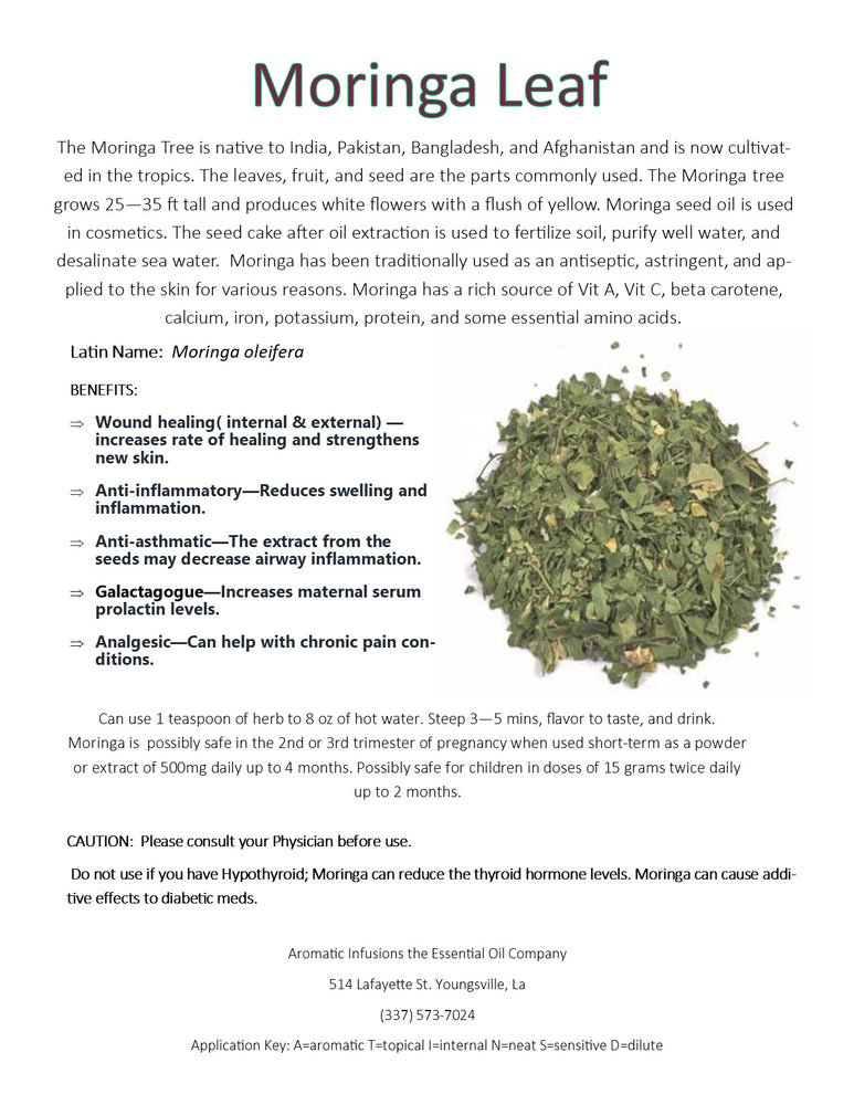 Moringa Leaf C/S OR