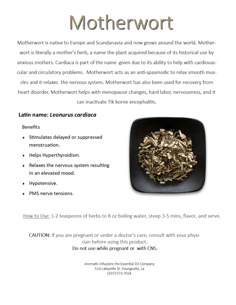 Motherwort Herb Cut OR
