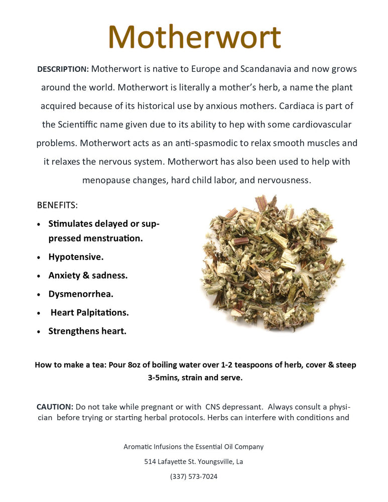 Motherwort Herb Cut OR