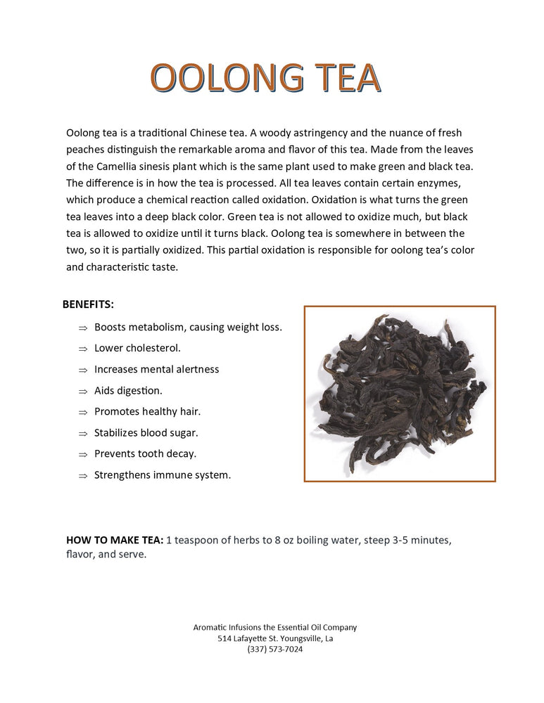 Oolong Tea Se Chung Special OR