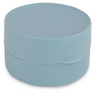 Round Travel Soap Case - Blue