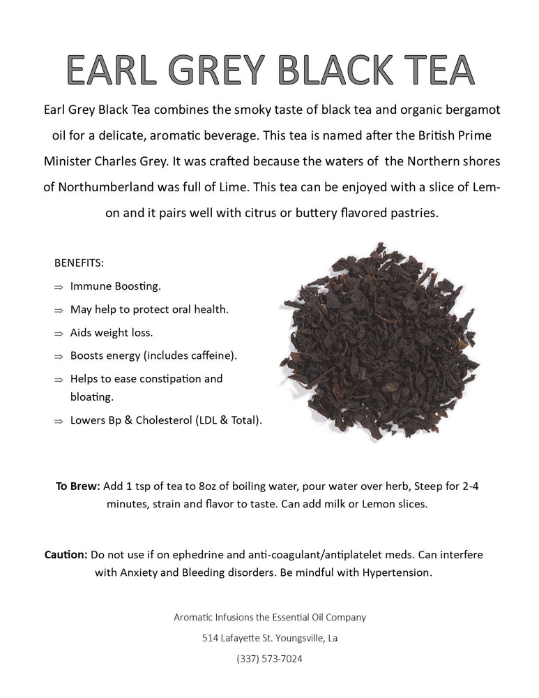 Earl Grey Black Tea OR