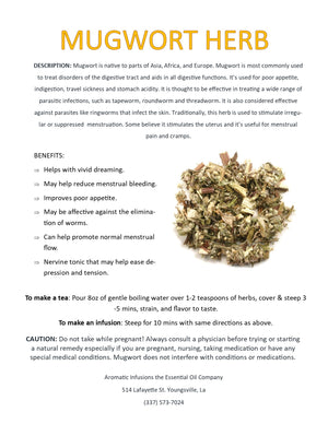 Mugwort Herb Cut OR
