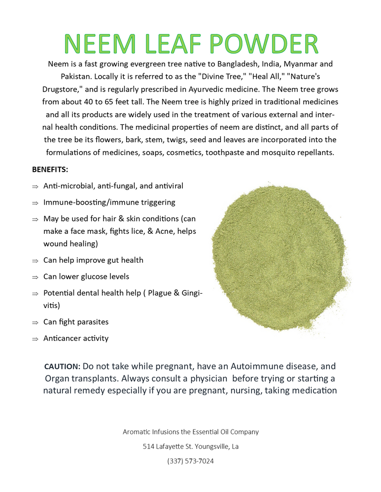 Neem Leaf Powder