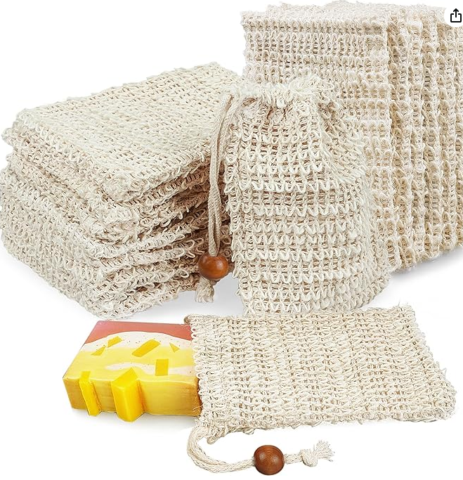 Natural Sisal Soap Pouch