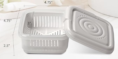 Square Soap Travel Case