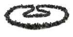 Authentic Baltic Amber Necklace Cherry Color Polished Nuggets 45 cm 18 inches