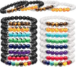 Unisex Lava Stone Chakra Bracelet