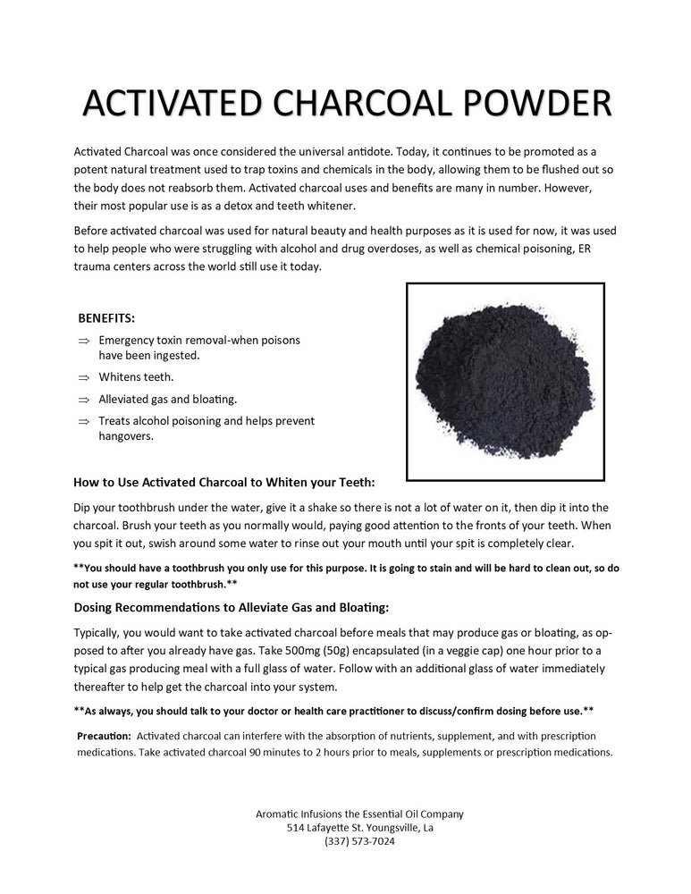Activated Charcoal Powder