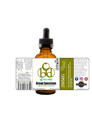 CBD-BSO THC Free in MCT Oil
