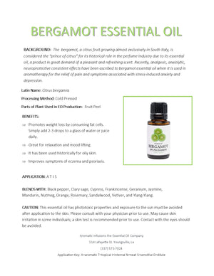 Bergamot Essential Oil 15ml