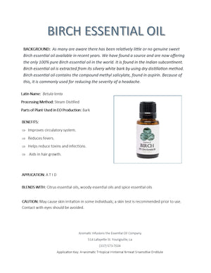 Birch Essential Oil 15ml