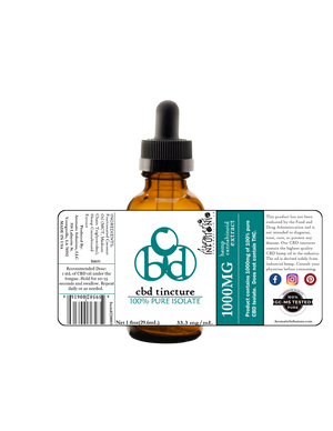 CBD 1000 mg Isolate in MCT Oil