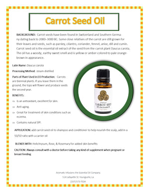 Carrot Seed Essential Oil 15ml
