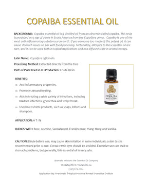 Copaiba Essential Oil 15ml