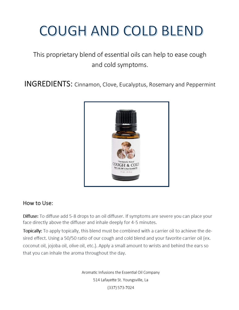 Cough & Cold Blend 15ml