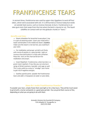 Frankincense Tears