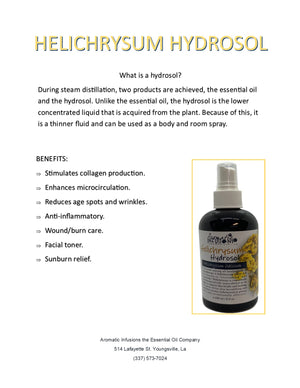 Helichrysum Hydrosol
