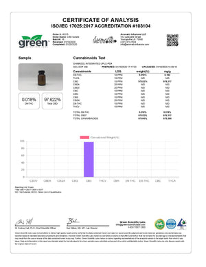 CBD 1000 mg Isolate in MCT Oil