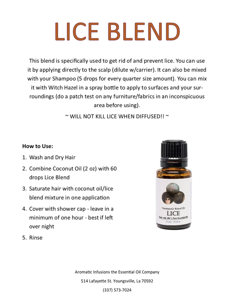 Lice Blend 15ml