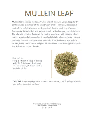 Mullein Leaf Cut OR