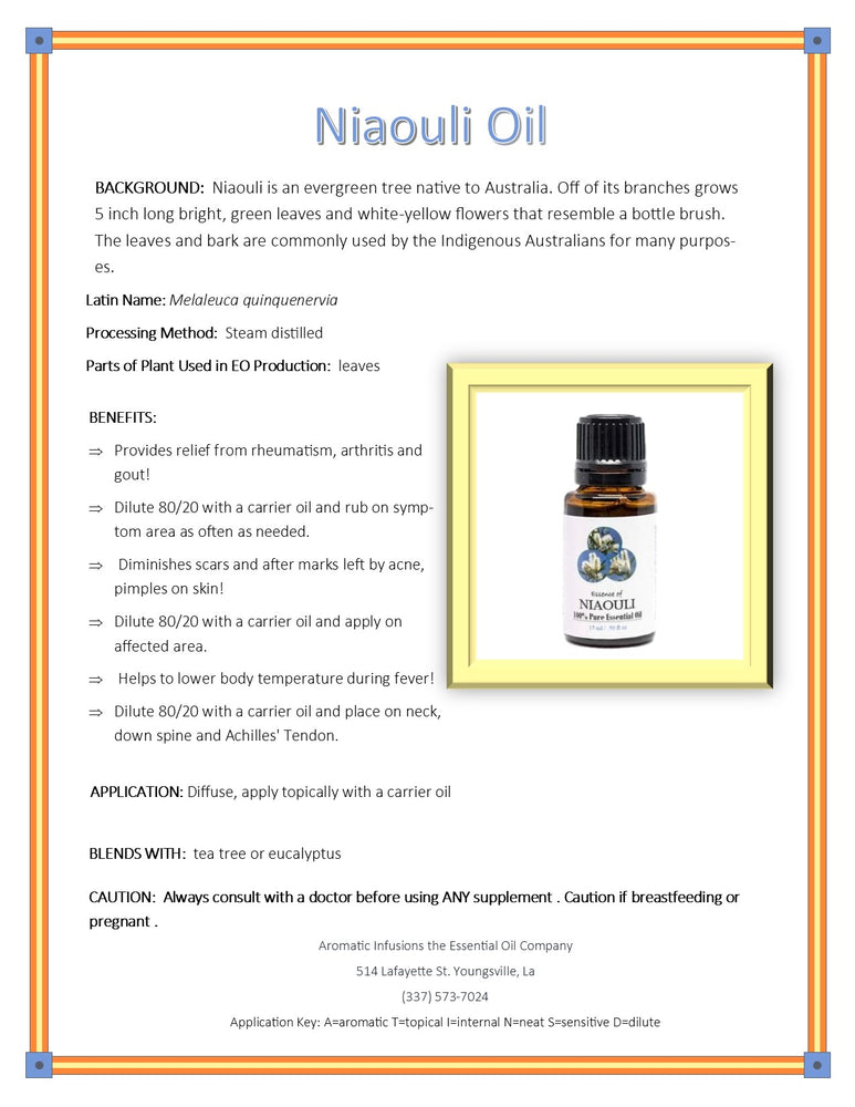 Niaouli Essential Oil 15ml