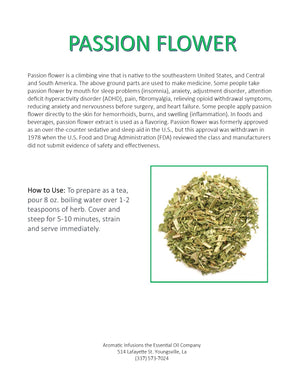 Passion Flower Herb Cut