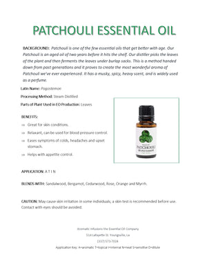 Patchouli Essential Oil 15ml