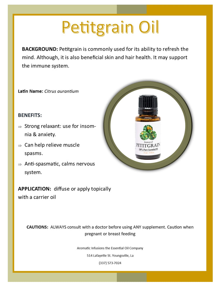 Petitgrain Essential Oil 15ml