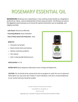 Rosemary Essential Oil 15ml