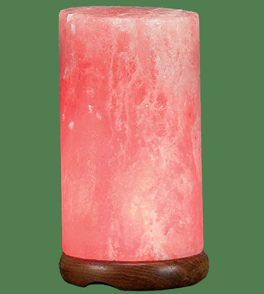 Himalayan Salt Lamp Pink Cylinder
