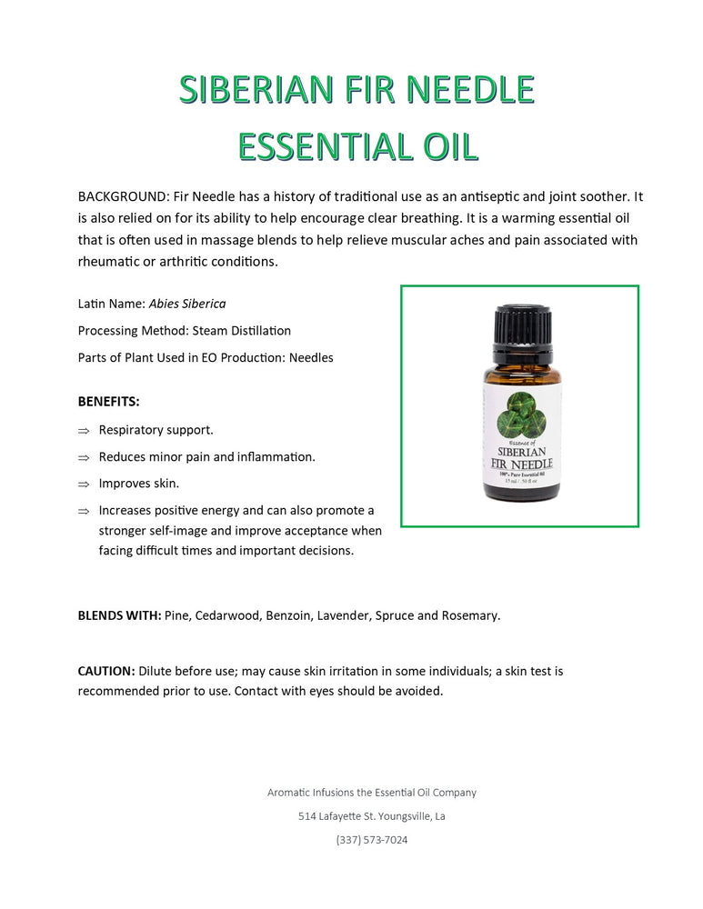 Siberian Fir Needle 15ml