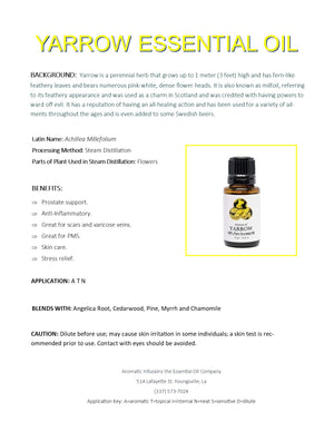 Yarrow Essential Oil 15ml