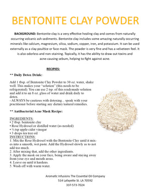 Bentonite Clay Powder