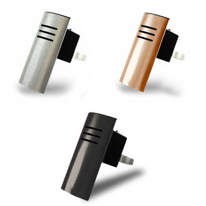 Carl - Vent Clip Vehicle Essential Oil Diffuser (Black, Copper, and Silver)