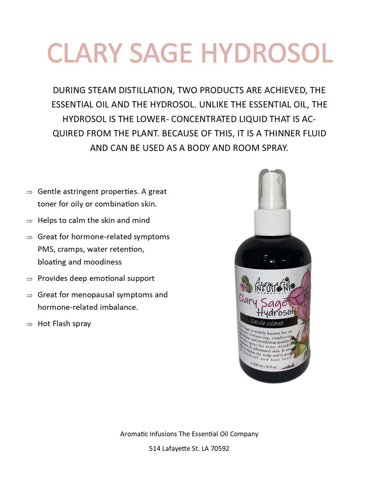 Clary Sage Hydrosol