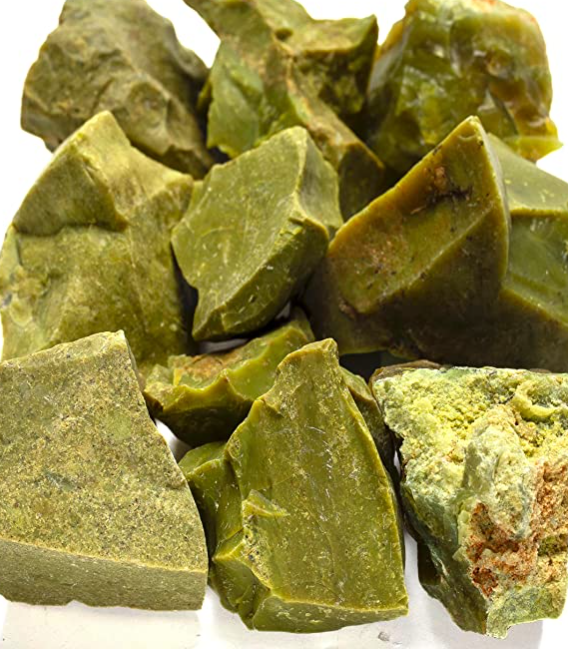 Rough Green Opal