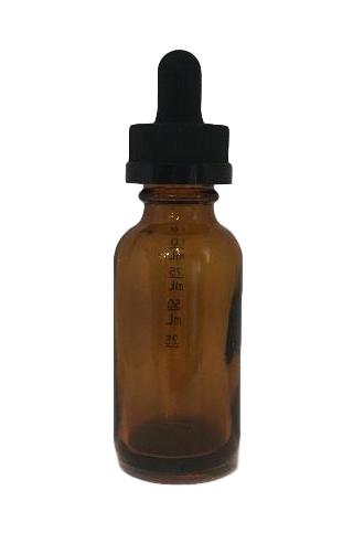 1oz Amber Dropper Bottle