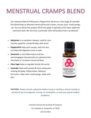 Menstrual Cramps Blend 15ml