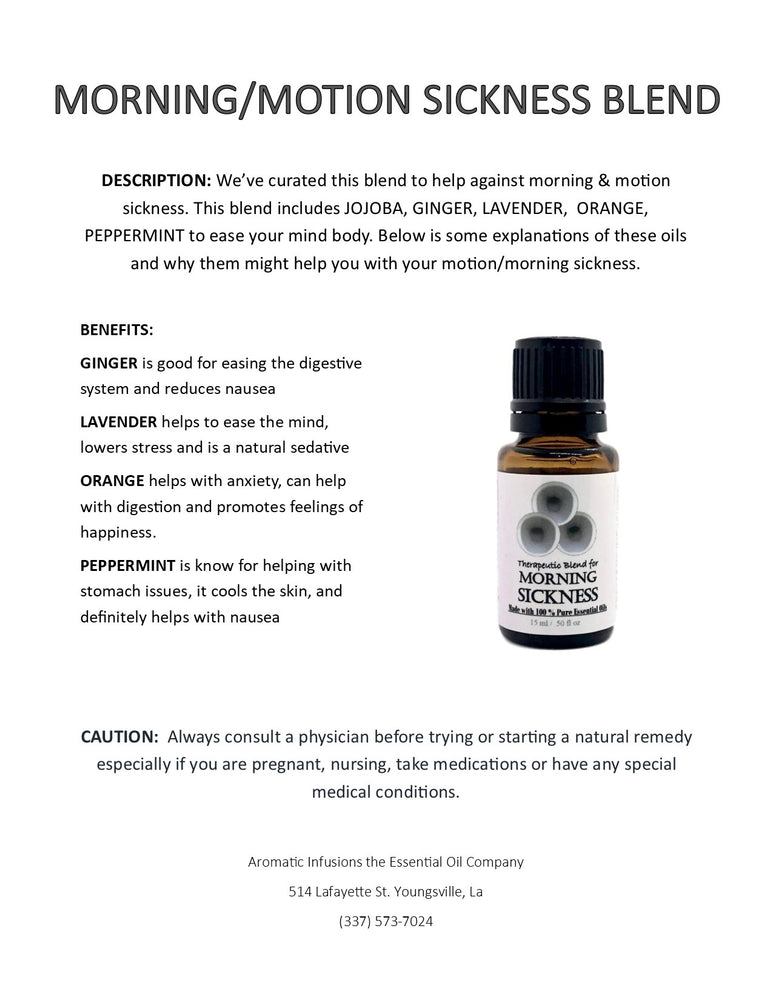Morning Sickness Blend 15ml
