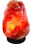 Natural OM Salt Lamp 11-15lbs