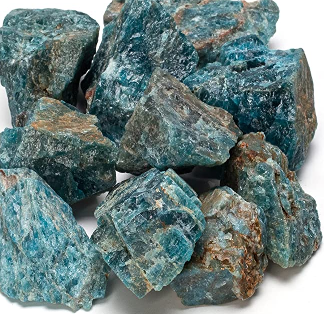 Rough Blue Apatite